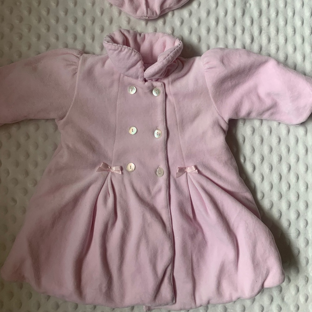 Emile Et Rose baby jacket with hat